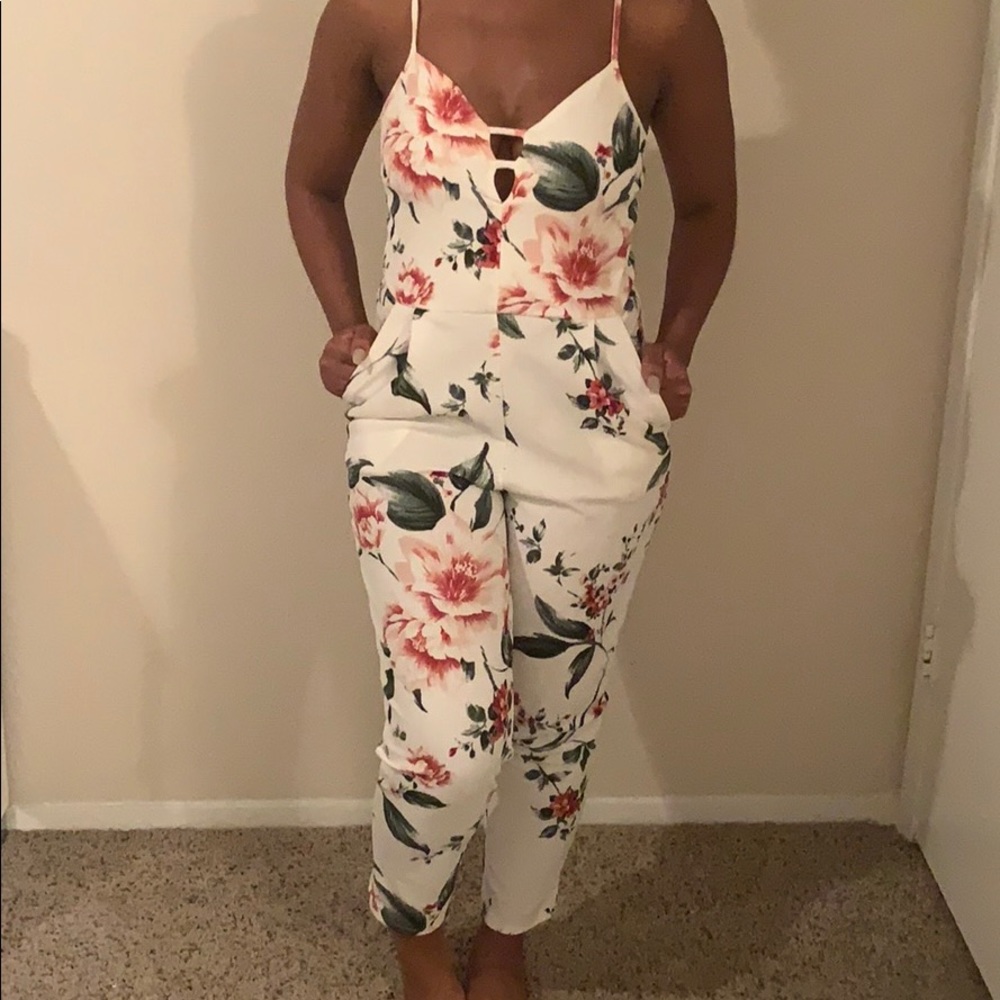 Floral Jumpsuit